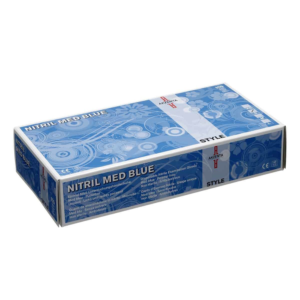 Manusi Nitril Akzenta Set 100 Bucati Xs – Med Blue